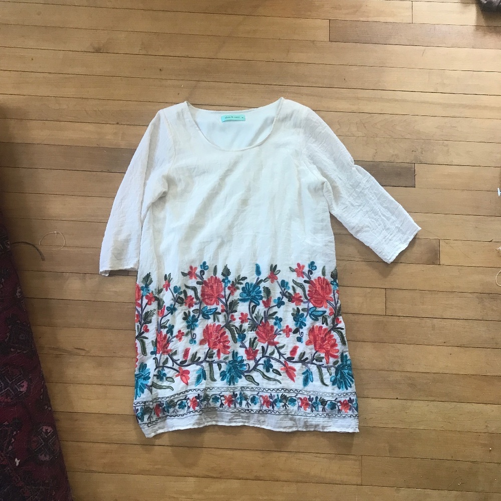 Embroidered dress